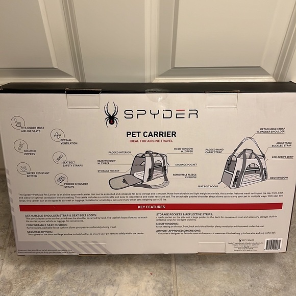 Spyder Pet Carrier - Picture 2 of 5